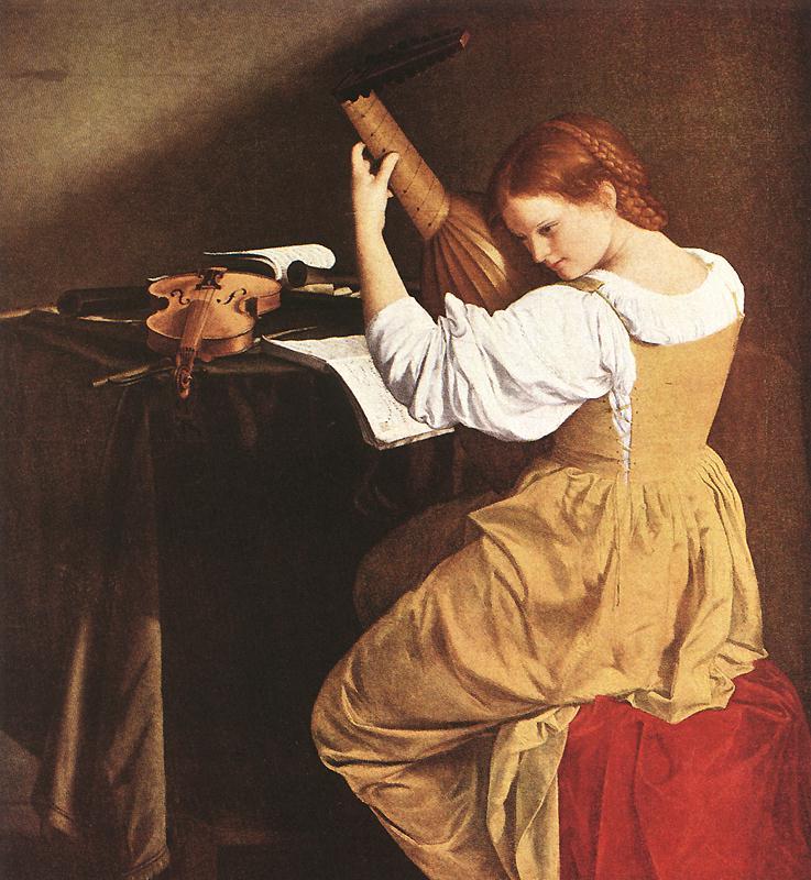 GENTILESCHI, Orazio Lute Player  eryy